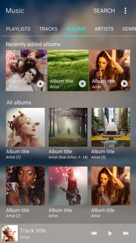 Samsung Music screenshot 15