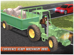 مزرعة الحيوانات شاحنة النقل screenshot 11