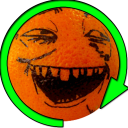 Viperous Orange Spinner Icon