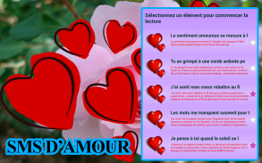 ♥♥+1000 SMS Message d'amour ♥♥ screenshot 3