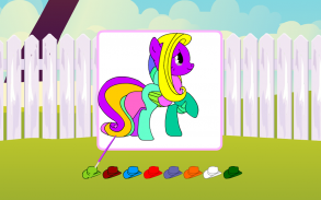 Coloring Game-Pony screenshot 10