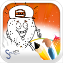 fruit coloring book Icon