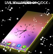 Live Wallpaper de Clock screenshot 3