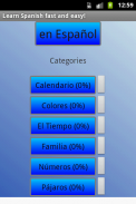 Learn Spanish easy and fun screenshot 9