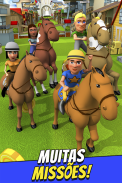 Cartoon Horse Riding: Corrida screenshot 2