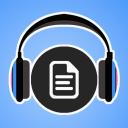 Text Voice Text-to-speech and Audio PDF Reader Icon