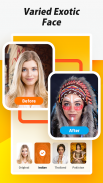 臉部真相 - 未來面容觀察者和變臉挑戰 screenshot 1