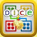 Dice parcheesi game