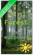 Forest Live Wallpaper screenshot 0