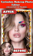 Eyelashes Makeup Photo Editor screenshot 2