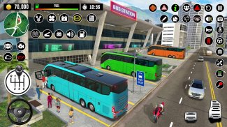 Λεωφορείο Οδήγηση Παιχνίδια 3D screenshot 6