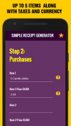 Easy Receipt Generator, Receipt & Invoice Maker screenshot 3