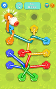 Tangled Line-Knot Untie Puzzle screenshot 6