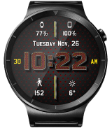 Chrome Leather HD Watch Face screenshot 13