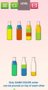 Blue Water Sort Color Bottle screenshot 2