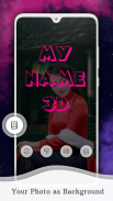 My Name 3D Live Wallpaper screenshot 4