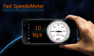 GPS Speed Tracker - Free GPS Speedometer Offline screenshot 1