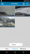 Webcams and Snow reports screenshot 2
