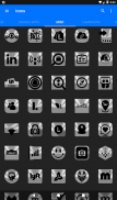 Silver and Black Icon Pack ✨Free✨ screenshot 15