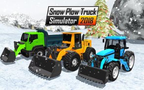 Snow Plow Truck Driving: Snow Hill Rescue 2019 screenshot 6