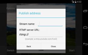 RTMP Camera screenshot 2