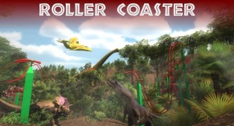 VR Jurassic Taman Dino Coaster screenshot 1