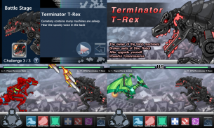 Dino Robot Battle Field screenshot 1