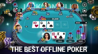Poker World, TX Holdem Offline screenshot 1