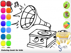 Music Box livro para colorir screenshot 6
