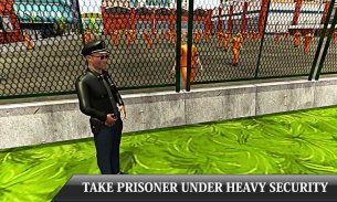 Prisão criminal transporte 3D screenshot 2