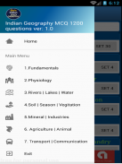 Indian Geography Quiz 1250 MCQ screenshot 9