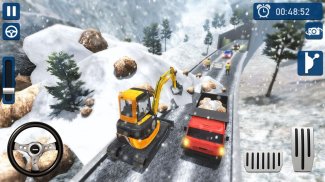 Snow Excavator: New construction games 2020 screenshot 3