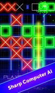 Tic Tac Toe Glow by TMSOFT screenshot 2