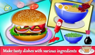 Cooking in Kitchen Food Games screenshot 0