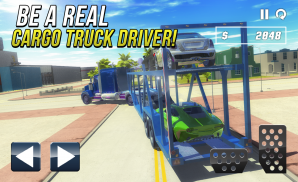 Car Cargo Transport Driver 3D screenshot 1
