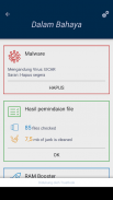 Antivirus Mobile Pembersih, Pemindai Virus Ponsel screenshot 2