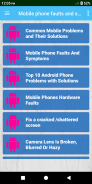 Mobile phone faults and solutions screenshot 5