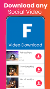 Video download app - Popular downloader screenshot 1
