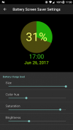 Battery Screen Saver - Customizable Daydream screenshot 3