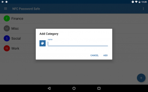 NFC Password Safe screenshot 9