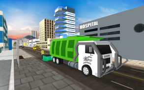 Trash Cleaner Truck Simulator screenshot 4