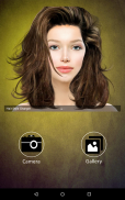 Hairstyle Changer app, virtual makeover women, men screenshot 17