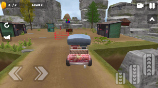 Rickshaw Climb on Mountain screenshot 2