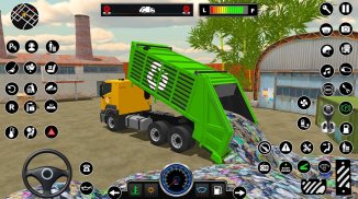 Offroad-Müllwagen: Muldenkipper-Fahrspiele screenshot 3