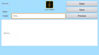 Lyric Maker (Write Songs) screenshot 4