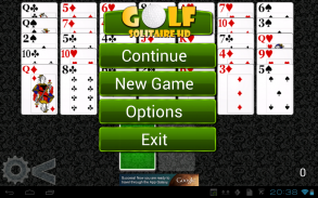 Golf Solitaire HD screenshot 0