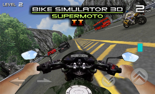 Play Bike simulator 3d supermoto 2 game free online