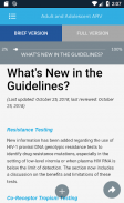 AIDSinfo HIV/AIDS Guidelines screenshot 3