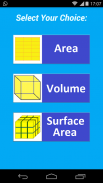 Area and Volume Calculator screenshot 0