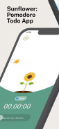 Sunflower: Pomodoro Todo App screenshot 3